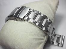 20mm 22mm Metal Watchbands Bracelet Silver Polished Stainless Steel Clocks high quality Watch Strap Accessories Folding buckle 2024 - buy cheap