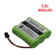 Batería recargable de 3,6 v y 800mAh para Uniden BT-905, BT905, BT-800, BT800, BT15, T101, 800mAh, 2.88Wh, 3,6 v, ni-cd 2024 - compra barato