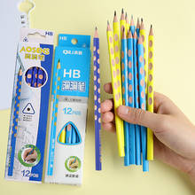 Lápices de plomo de madera HB para niños, lápices creativos con orificios para regalos, suministros de oficina y escuela, novedad, herramientas de corrección de papelería, 120 Uds. 2024 - compra barato