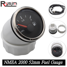 Nmea-ponteiro para carro, medidor de nível de combustível, 52mm, para barco, caminhonete, trailer, acessórios marinhos 2024 - compre barato