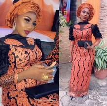 Kalume-tela de encaje africano 3D, tejido bordado francés de malla y encaje con lentejuelas para vestidos de fiesta nigerianos F1798, novedad 2024 - compra barato