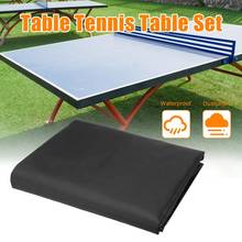 Cobertura para mesa de tênis de mesa, capa preta à prova d'água e proteção contra poeira para mesa de tênis 280*150*5cm 2024 - compre barato