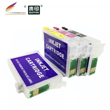 (RCE-IC4CL6165) refillable inkjet ink cartridge for Epson ICBK61 ICC65 ICM65 ICY65 PX-673F PX-1200 PX-1600F PX-1700F 2024 - buy cheap