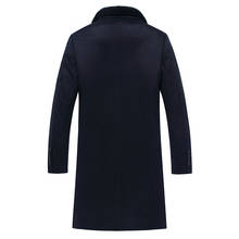 Abrigo de lana para hombre, chaqueta de plumón de pato con Cuello de piel de visón, talla grande, JLK18BZ8013 MY1371, 100%, 90% 2024 - compra barato