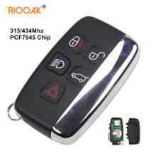 Смарт-ключ для автомобиля, 5 кнопок, пульт дистанционного управления, 434 МГц, 315 МГц, чип PCF7945 для Range Rover Sport Evoque 2024 - купить недорого