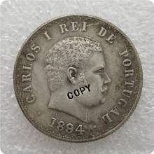 1894,1895,1900 portugal, 500 moedas colecionáveis com cópia de moedas comemorativas-medalha de moedas réplicas 2024 - compre barato