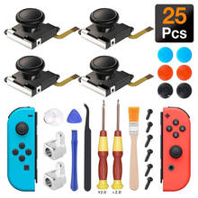 Veanic 4-Pack 3D substitution Joystick Analog Thumb Stick for Switch Joy-Con Controller for Nintendo Switch Game accessories 2024 - buy cheap