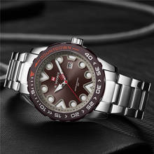 NAVIFORCE-reloj deportivo de lujo para hombre, pulsera de cuarzo, resistente al agua, luminoso, de negocios, Masculino 2024 - compra barato