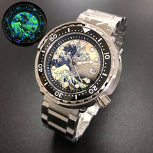 STEELDIVE mens dive watches tuna men sport automatic wrist watch 300m waterproof mechanical diving wristwatch C3 luminous clock 2024 - buy cheap