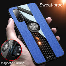 Shockproof Mobile Phone Case for OPPO Find X2/X2 Pro Global Version Back Cover Silicone TPU Megnetic Ring Holder OPPOX2 X2Pro 5G 2024 - buy cheap