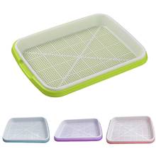 4Pcs Bean Sprouts Double-layer Dishes Plate Seedlings Tray Plastic Plant Soilless Culture Hydroponics Nursery Pots Case Tray 2024 - buy cheap