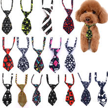 Pet Accessories New Size Mix Color Pet Dog Necktie Adjustable Necktie For Middle Large Dog Puppy Dog Bow ties Supplier 2024 - buy cheap