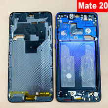 Moldura frontal de tela lcd para celular huawei, original, mate 20, peças de reparo para tela de celular 2024 - compre barato