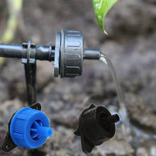 Emisor de irrigación por goteo compensador de presión, 4L/H, 8L/H, estilo Turbo, gotero, riego de jardín, 300 unids/paquete, N204 2024 - compra barato