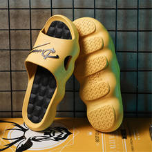 2021 Summer Men Slippers Eva Indoor Outdoor Unisex Platform Slippers Non-slip Bathroom Slides Couples Home 36-45 Sandals 2024 - buy cheap