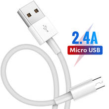 Usb Micro Usb Charging Cable 2.4A Microusb Charger Kabel for Samsung Galaxy M10 S7 A6 A7 2018 Huawei P10 Lite 3 S4 S6 S7 Note 2 2024 - buy cheap
