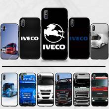 Iveco-capa para iphone, caminhão, iphone 11, 12, mini pro, xs max, 8, 7, 6, 6s plus, x, se 2020, xr 2024 - compre barato