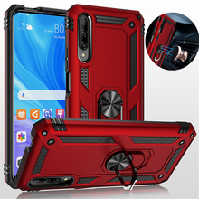 For Huawei Y9S Case Shockproof Armor Case for Huawei P Smart 2019 Honor 9X For PSmart Pro 2019 Stand Holder Car Ring Phone Cover 2024 - buy cheap