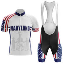 Maryland 100% Polyester Pro Cycling Jersey Set MTB Bicycle Clothes Sportswear Bike Clothing Maillot Ropa Ciclismo Cycling Set 2024 - buy cheap