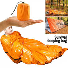 Outdoor  Life Bivy Emergency Sleeping Bag Thermal Keep Warm Waterproof Mylar First Aid Emergency Blanke Camping Survival Gear 2024 - buy cheap