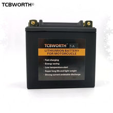 TCBWORTH 7-A Motorcycle LiFePO4 Starter Battery CCA 260A 4Ah Scooter Lithium Engine Motor Start Battery For ATVs UTVs Motorbike 2024 - buy cheap