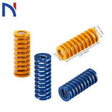 Heated Bed Springs Die Springs Light Load Spring Blue for 3D Printer Parts Creality CR-10 10S S4 Ender 3 Heatbed Springs Bottom 2024 - buy cheap