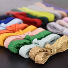 Novo 10 metro diy costura suprimentos fita elástica/cinto feito à mão/colorido elástico banda/webbing para roupas cores largura 9mm 2024 - compre barato
