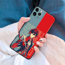Zhongli Genshin Impact manga anime silicone Phone Case FOR iPhone Se 6 6s 7 8 Plus X Xr Xs 11 12 Mini Pro Max Glass Cover Shell 2024 - buy cheap