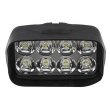 Faros delanteros superbrillantes para motocicleta y coche, focos de alta calidad, 8 LED, 1 unidad, nuevo 2024 - compra barato