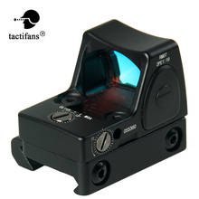 Mira red dot tático mini rmr style 1x., mira de rifle com colimador para trilho picatinny, base glock, acessórios 6 moa m9410. 2024 - compre barato