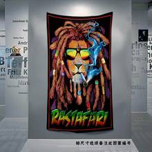 Bob Marley Retro Poster Jamaican Reggae Rock Music Flag Banner Tapestry Mural Bar Cafe Bedroom Background Decor Cloth 2024 - buy cheap