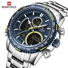 NAVIFORCE Men Watch Luxury Brand Sport Style Watches Mens Chronograph Quartz Wristwatch Male Waterproof Clock Relogio Masculino 2024 - buy cheap