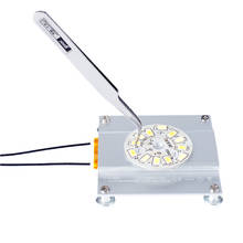 Estação de solda para placa de aquecimento, termostato de 220v, para luz de fundo de tv e led, temperatura de 260 graus, alumínio, 1 peça