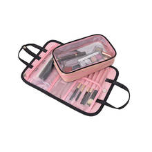 PVC Clear Cosmetic Bag Professional Makeup Bag Portable Vanity Case Transparent Beautician Organizer Women's Travel Toilet Pouch 2024 - buy cheap