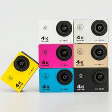 Vá pro Action Camera Camera Ultra HD 4K Camera WiFi 2.0 "2.4 Câmera de Esportes de Ação de Vídeo Remoto 170D câmera subaquática À Prova D' Água 2024 - compre barato