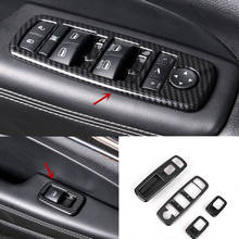 ABS Plastic For Jeep Grand Cherokee 2014-2017 Door Window glass Lift Control Switch Panel Cover Trims Car Styling Accessories 2024 - buy cheap