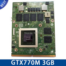 GTX770M GTX 770M N14E-GS-A1 графическая видеокарта для Dell M17X M18X MSI GT60 GT70 GT 780DX GT683 16F3 16F4 1762 2024 - купить недорого