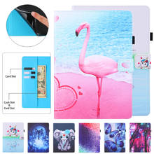 Tablet Case For Samsung Galaxy Tab 4 10.1 Lovely Flamingo Unicorn Flip Case For Funda Samsung Tab 4 10 1 SM T530 T531 T535 Coque 2024 - buy cheap