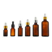 5-100ML Reagent Eye Dropper Drop Matte Amber Glass Aromatherapy Liquid Pipette Bottle Refillable Cosmetic Bottle 500pcs 2024 - buy cheap
