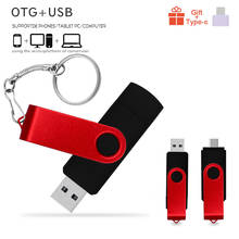 3 EM 1-Tipo C de alta Velocidade USB 2.0 Flash Drives Usb Pendrive Chave USB OTG Flash Drive 2.0 GB GB 16 32 64GB 128GB Pen Driver USB Cle 2024 - compre barato