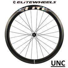 ELITEWHEELS-juego de ruedas de disco de bicicleta de carretera, sistema de trinquete 36T, ultraligero, sin recubrimiento, serie UNC, 35, 40, 45, 50mm 2024 - compra barato