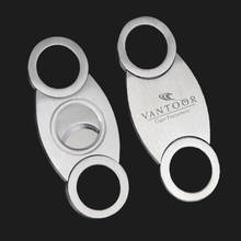 10pcs Personalized Cigar Cutters Custom Logo Engraved Stainless Steel Cigar Scissors Pocket Cigar Guillotine Promotional Gifts 2024 - buy cheap
