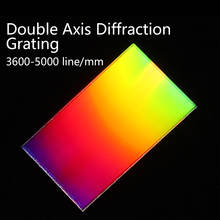 40x25mm 3600-5000 línea/mm rejilla de difracción holográfica bidimensional doble eje ultraprecisión espectrográfico personalizable 2024 - compra barato