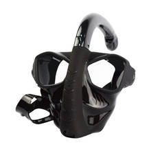 Máscara facial seca completa, máscara de esnórquel, máscara de buceo y natación, gafas de esnórquel 2024 - compra barato