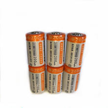 6 pçs/lote 3V Cr2 bateria recarregável 200mAh de Alta qualidade bateria recarregável de iões de lítio adequado para bateria de lítio da câmera 2024 - compre barato