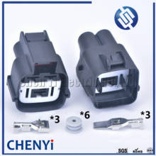 1set 3pin 7.8mm MG642292-5 Female Male automotive waterproof wire harness connector electronic fan plug connector DJ7032K-7.8-11 2024 - buy cheap