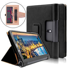 Folding Smart Cover Case for Lenovo Yoga Smart Tab 10.1 Yt-x705 Smart Leather Tablet Case for Lenovo Yoga Tab 5 Case Funda 2024 - buy cheap