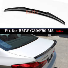 Spoiler traseiro para carro, asa do porta-malas, para bmw g30, spoilers, 5 series, 530i, 540i, f90, m5 sedan, 4 portas, 2017, 2018 2024 - compre barato