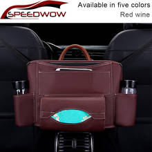 SPEEDWOW Car Seat Storage Bag Car Armrest Box Storage Bag Car Seat Central Hanging Storage Bag Seat Gap Pockets Car Organizer 2024 - buy cheap