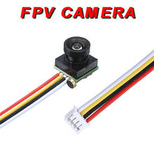 Mayitr lente micro 600tvl 1/4 1.8mm, 1 peça, 70 graus, ângulo ultra aberto, vídeo colorido, câmera fpv para acessórios de modelo de aeronave 2024 - compre barato